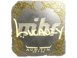 Lucaozy (Gold) | Austin 2025 sticker