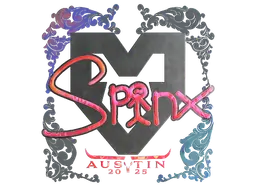 Spinx (Holo) | Austin 2025 sticker
