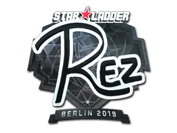 REZ (Foil) | Berlin 2019 sticker