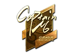 captainMo (Gold) | Boston 2018 sticker