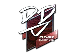 DD (Foil) | Boston 2018 sticker