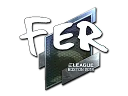 fer (Foil) | Boston 2018 sticker