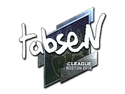 tabseN (Foil) | Boston 2018 sticker