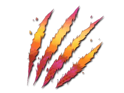 Battle Scarred (Holo) sticker
