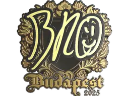 br0 (Gold) | Budapest 2025 sticker