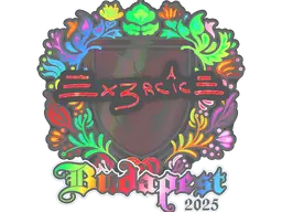 Ex3rcice (Holo) | Budapest 2025 sticker