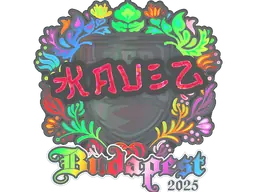 kauez (Holo) | Budapest 2025 sticker
