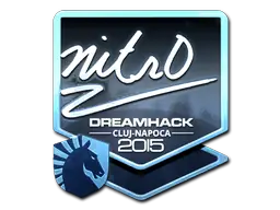 nitr0 (Foil) | Cluj-Napoca 2015 sticker