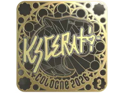 KSCERATO (Gold, Ranked) | Cologne 2026 sticker