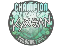 kyxsan (Champion) | Cologne 2026 sticker