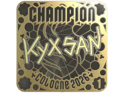 kyxsan (Gold, Ranked) | Cologne 2026 sticker