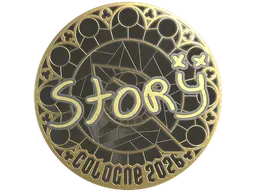 story (Gold) | Cologne 2026 sticker