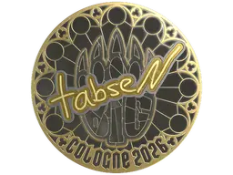 tabseN (Gold) | Cologne 2026 sticker