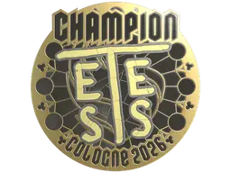 TeSeS (Gold, Champion) | Cologne 2026 sticker