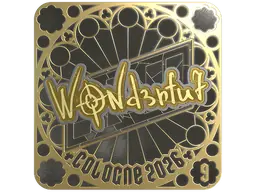 w0nderful (Gold, Ranked) | Cologne 2026 sticker