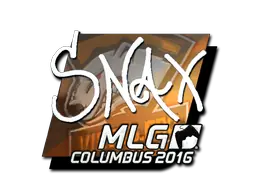 Snax (Foil) | MLG Columbus 2016 sticker