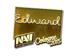 Edward (Gold) | Cologne 2015 sticker