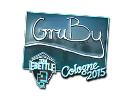 GruBy (Foil) | Cologne 2015 sticker