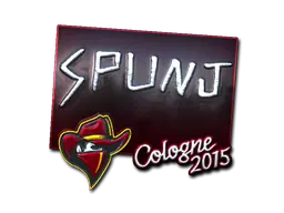 SPUNJ (Foil) | Cologne 2015 sticker