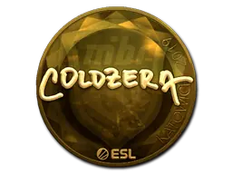 coldzera (Gold) | Katowice 2019 sticker