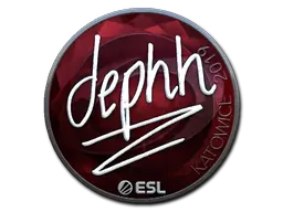 dephh (Foil) | Katowice 2019 sticker