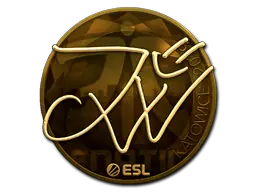 JW (Gold) | Katowice 2019 sticker