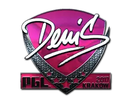 denis (Foil) | Krakow 2017 sticker