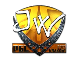 JW (Foil) | Krakow 2017 sticker