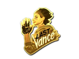 Last Vance (Gold) sticker