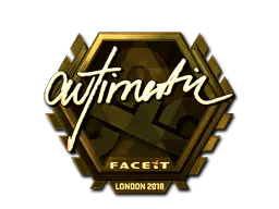 autimatic (Gold) | London 2018 sticker