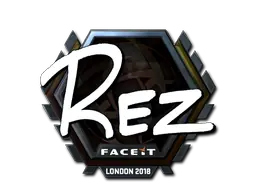 REZ (Foil) | London 2018 sticker