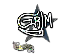 Grim (Glitter) | Paris 2023 sticker