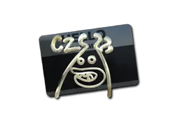 Hello CZ75-Auto (Gold) sticker