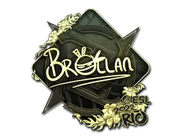 Brollan (Gold) | Rio 2022 sticker