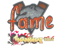 fame (Glitter) | Shanghai 2024 sticker