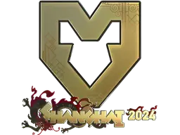 MOUZ (Gold) | Shanghai 2024 sticker