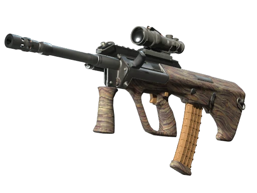Souvenir AUG | Spalted Wood (Field-Tested)