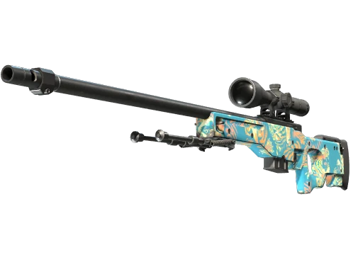 Souvenir AWP | Silk Tiger (Battle-Scarred)