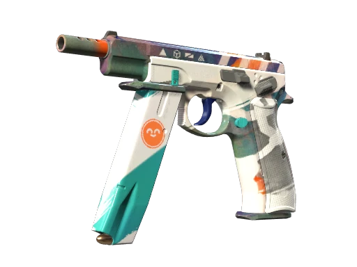 CZ75-Auto | Slalom (Well-Worn)
