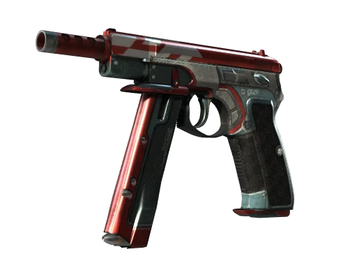 StatTrak™ CZ75-Auto | Red Astor (Field-Tested)