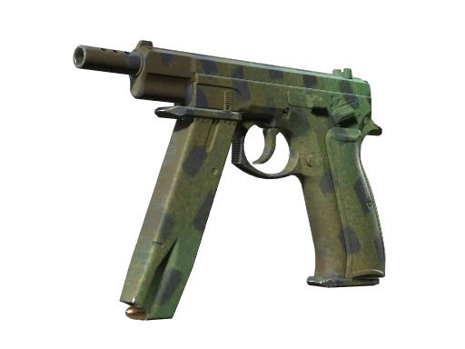 CZ75-Auto | Jungle Dashed (Battle-Scarred)
