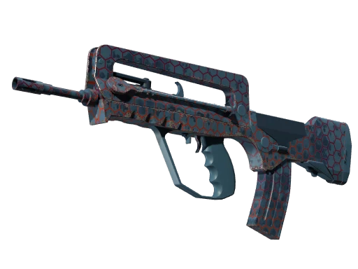 StatTrak™ FAMAS | Hexane (Well-Worn)