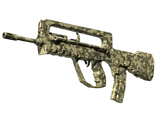 Souvenir FAMAS | Macabre (Battle-Scarred)