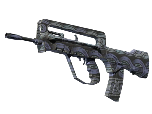 Souvenir FAMAS | Night Borre (Battle-Scarred)