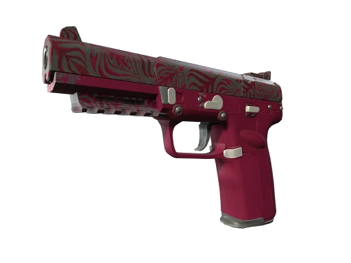 Five-SeveN | Crimson Blossom (Battle-Scarred)