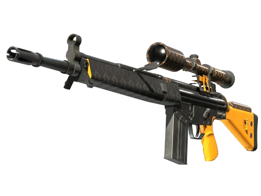Souvenir G3SG1 | Orange Kimono (Battle-Scarred)