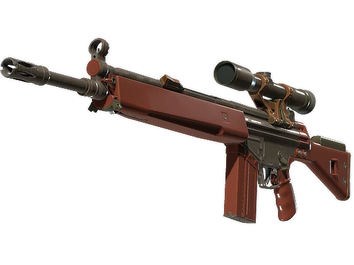 G3SG1 | Red Jasper (Field-Tested)