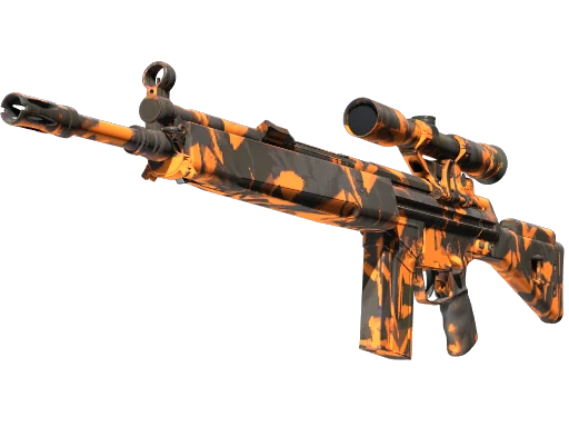 G3SG1 | Orange Crash (Battle-Scarred)
