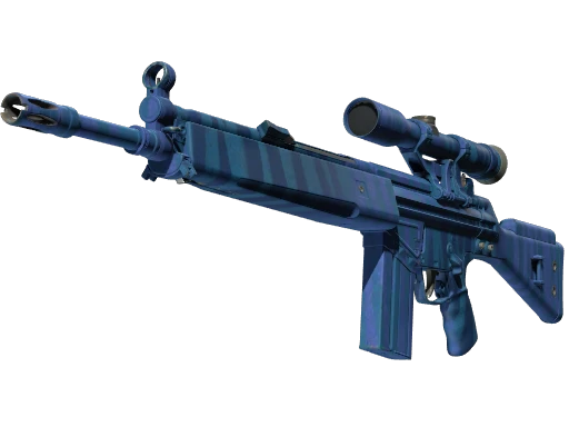StatTrak™ G3SG1 | Azure Zebra (Field-Tested)