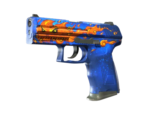 StatTrak™ P2000 | Fire Elemental (Battle-Scarred)